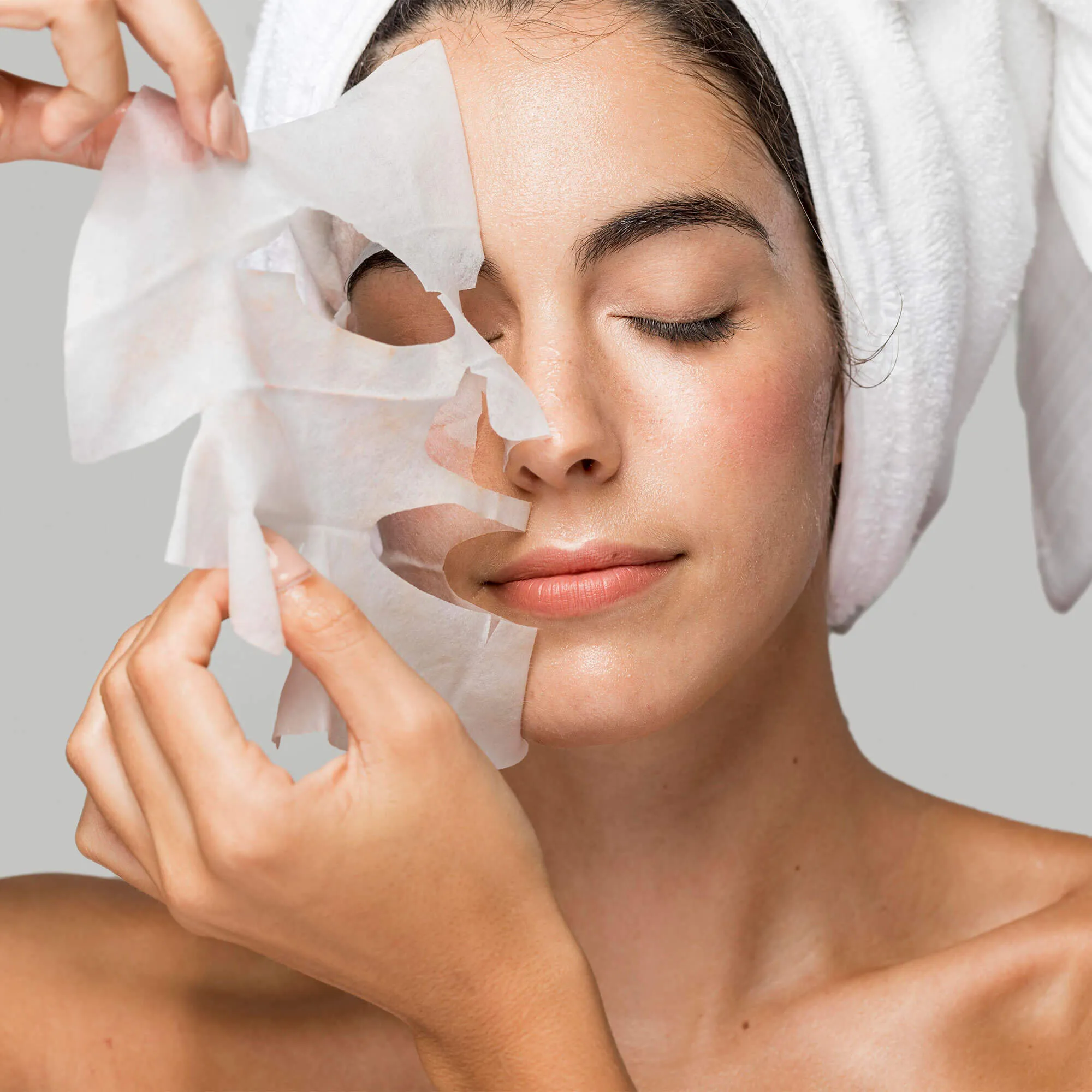 SQUALANE Nourishing Facial Sheet Mask - 100% Biodegradable