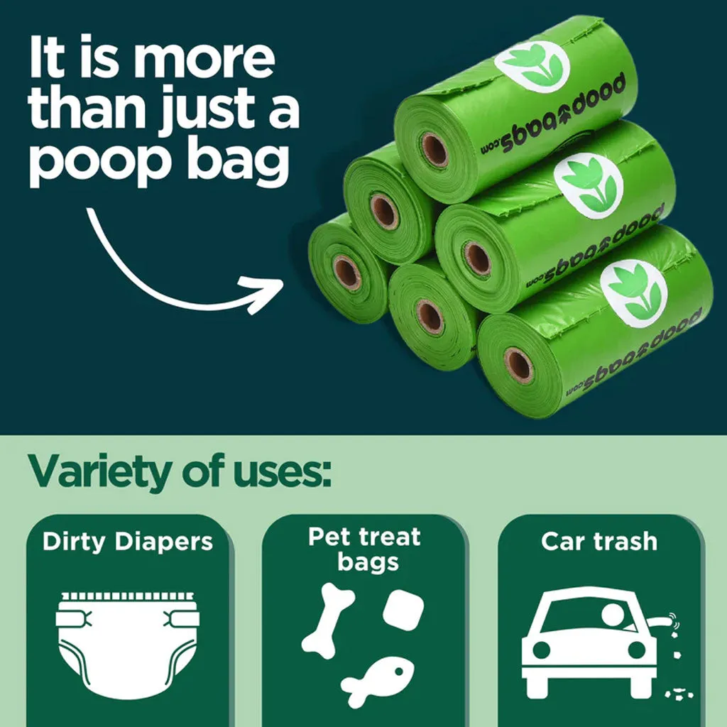 The Original Poop Bags Countdown Rolls for Dogs, 120-count