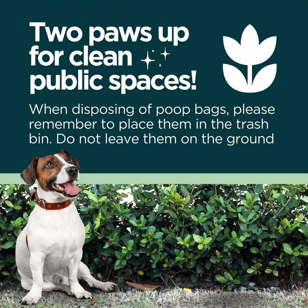 The Original Poop Bags Countdown Rolls for Dogs, 120-count