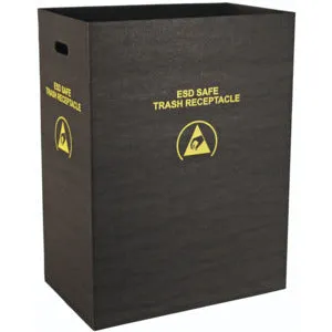 TRASH RECEPTACLE, ECONOMY, LARGE, 21'' x 12-3/4'' x 28''-5PK