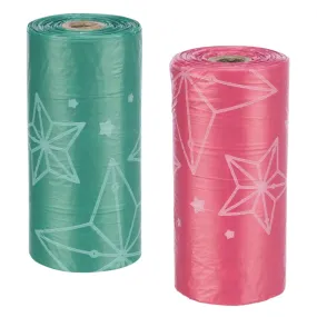 Trixie | Christmas Dog | Dog Poop Bags (8 Rolls of 20 Bags)