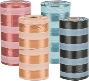 Trixie Dog Dirt Bags Medium 4 Rolls Of 20pcs Sorted