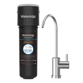 Undersink Water Filtration System With Dedicated Faucet