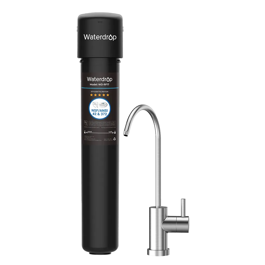 Undersink Water Filtration System With Dedicated Faucet