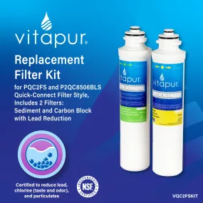 Vitapur Filter Replacement Kit for PQC2FS and P2QC8506BLS