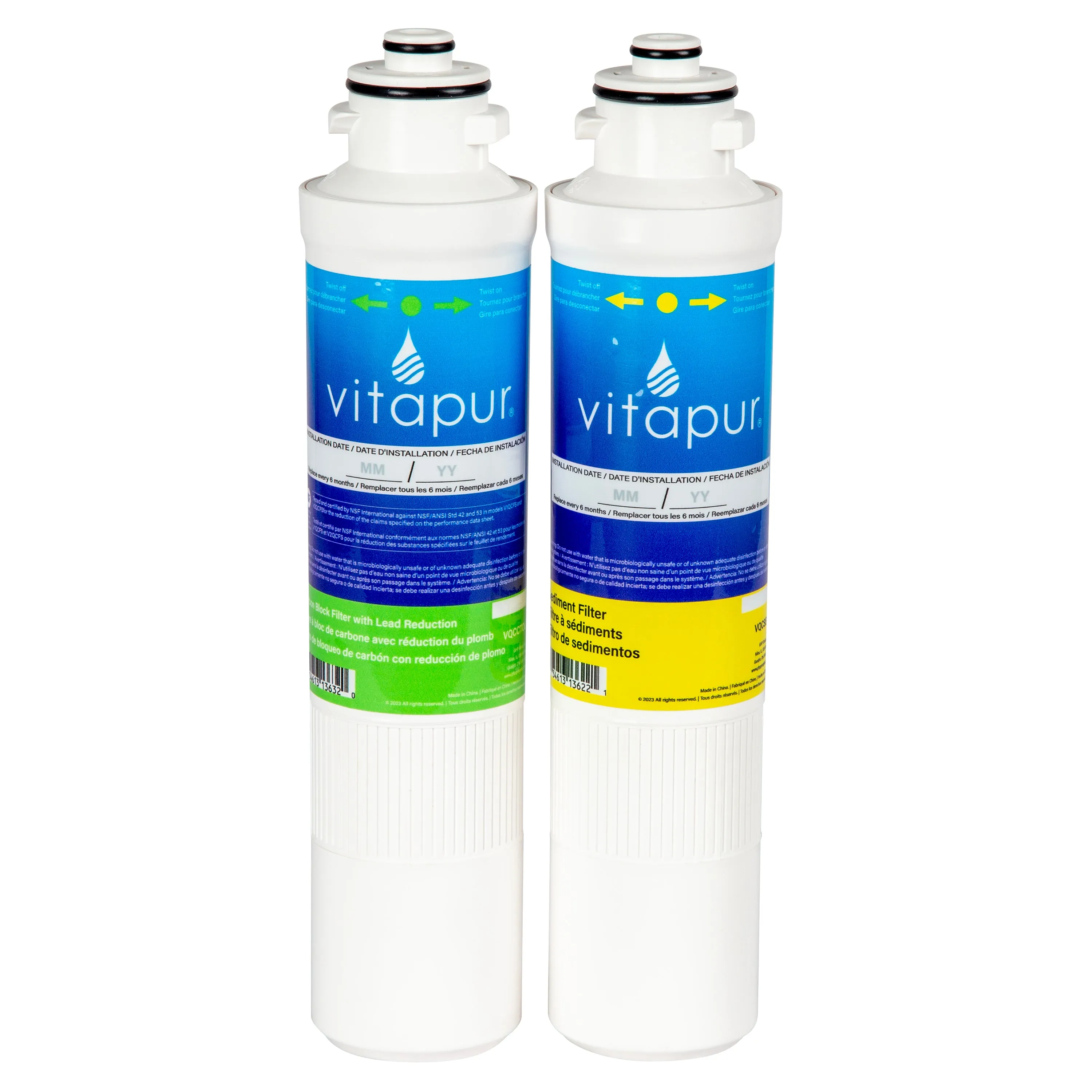 Vitapur Filter Replacement Kit for PQC2FS and P2QC8506BLS