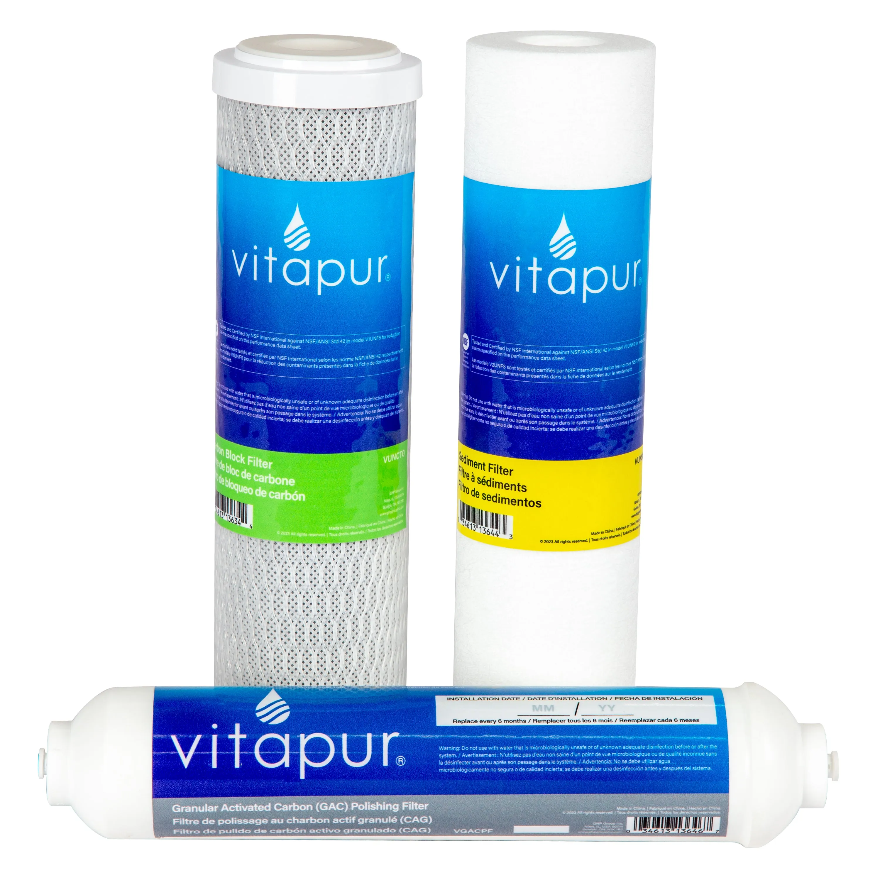 Vitapur Filter Replacement Kit for PUN4RO