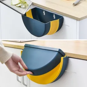 Wall Mounted Folding Garbage Bin