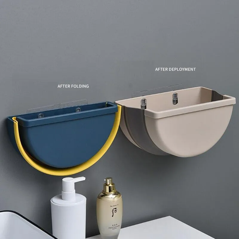 Wall Mounted Folding Garbage Bin