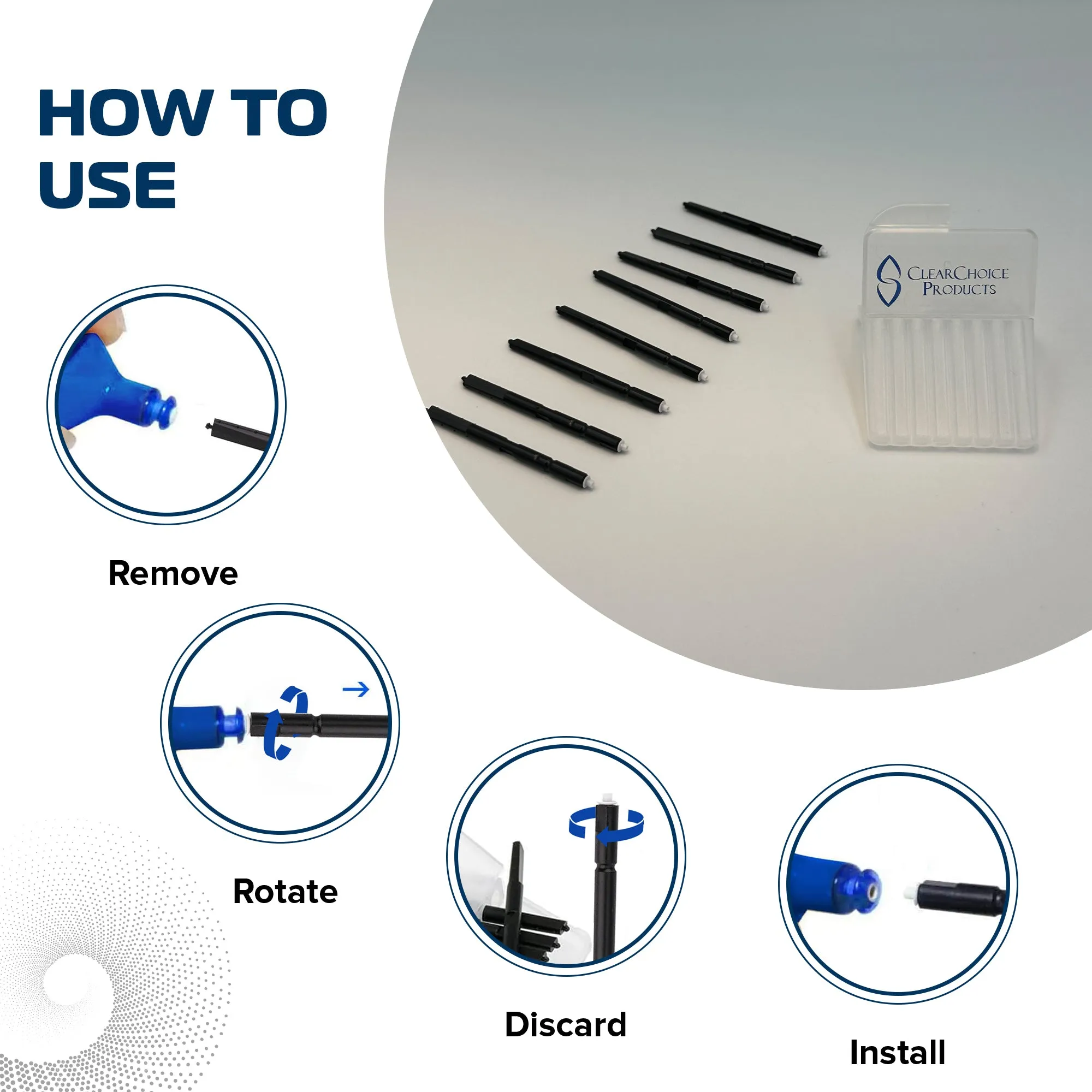 Wax Guard Filters for Hearing Aid, 40-Pcs