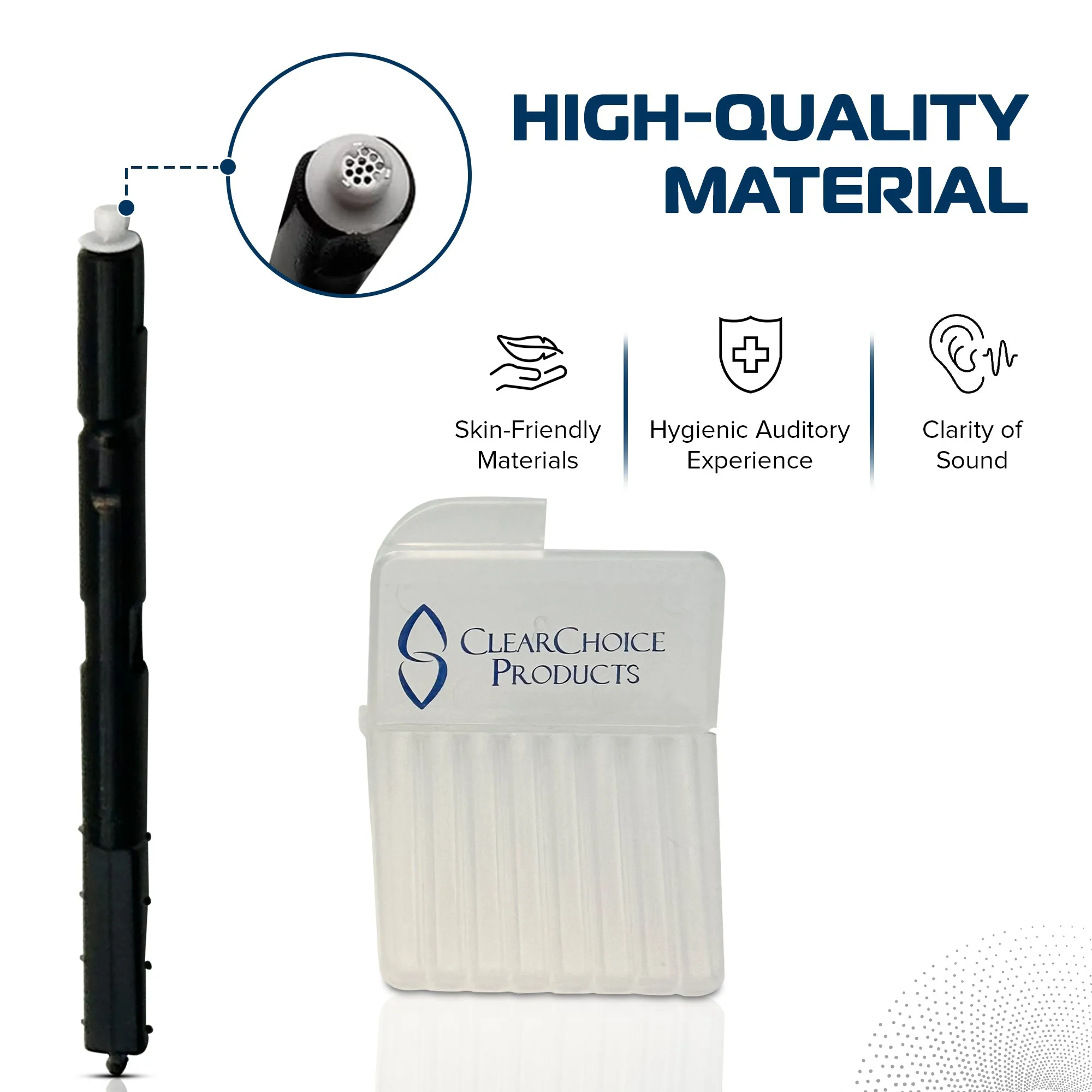 Wax Guard Filters for Hearing Aid, 40-Pcs