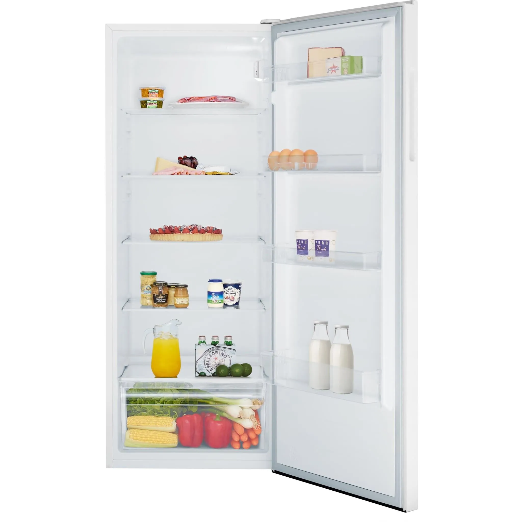 Westinghouse WRM2400WF 242L Single Door Fridge (White)