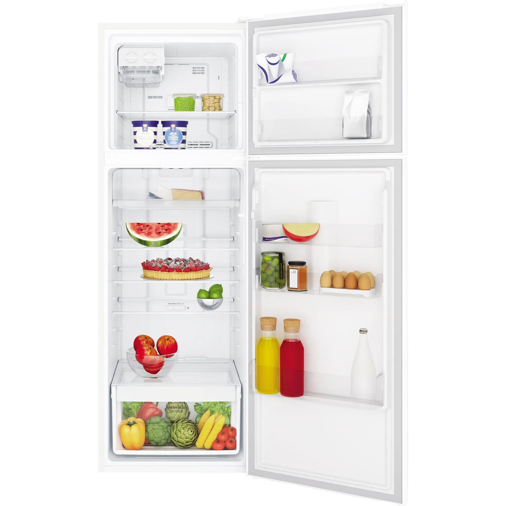Westinghouse WTB3400WK 341L Top Mount Fridge (White)