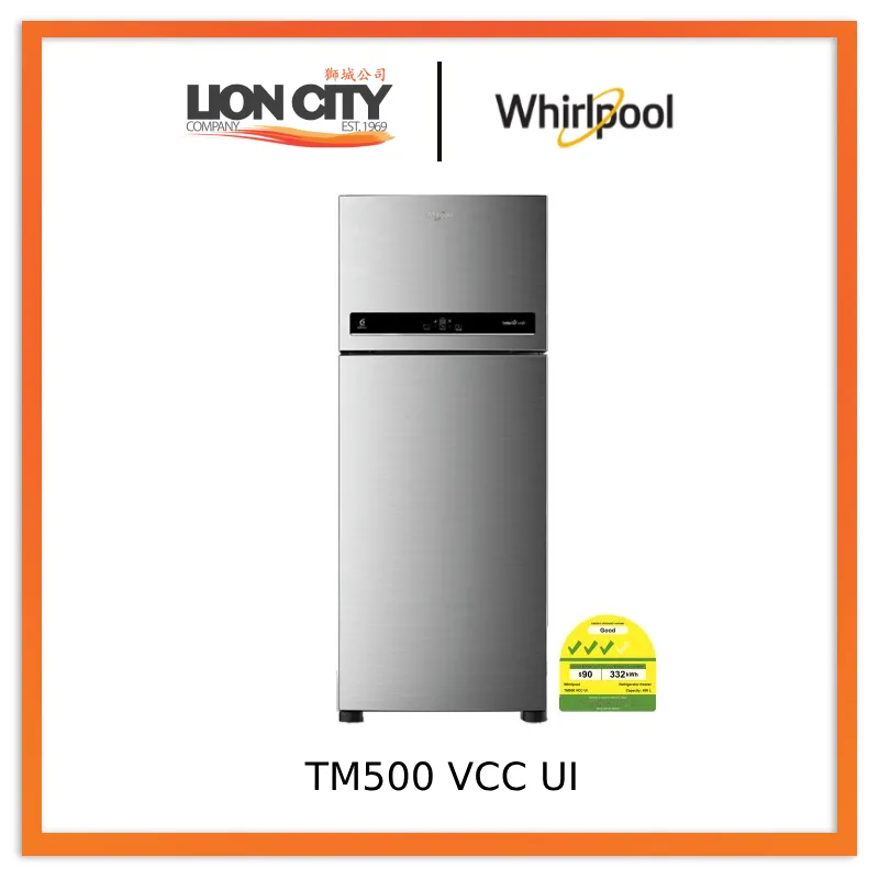 Whirlpool IntelliFresh TM500 VCC UI BL 450L Top Freezer