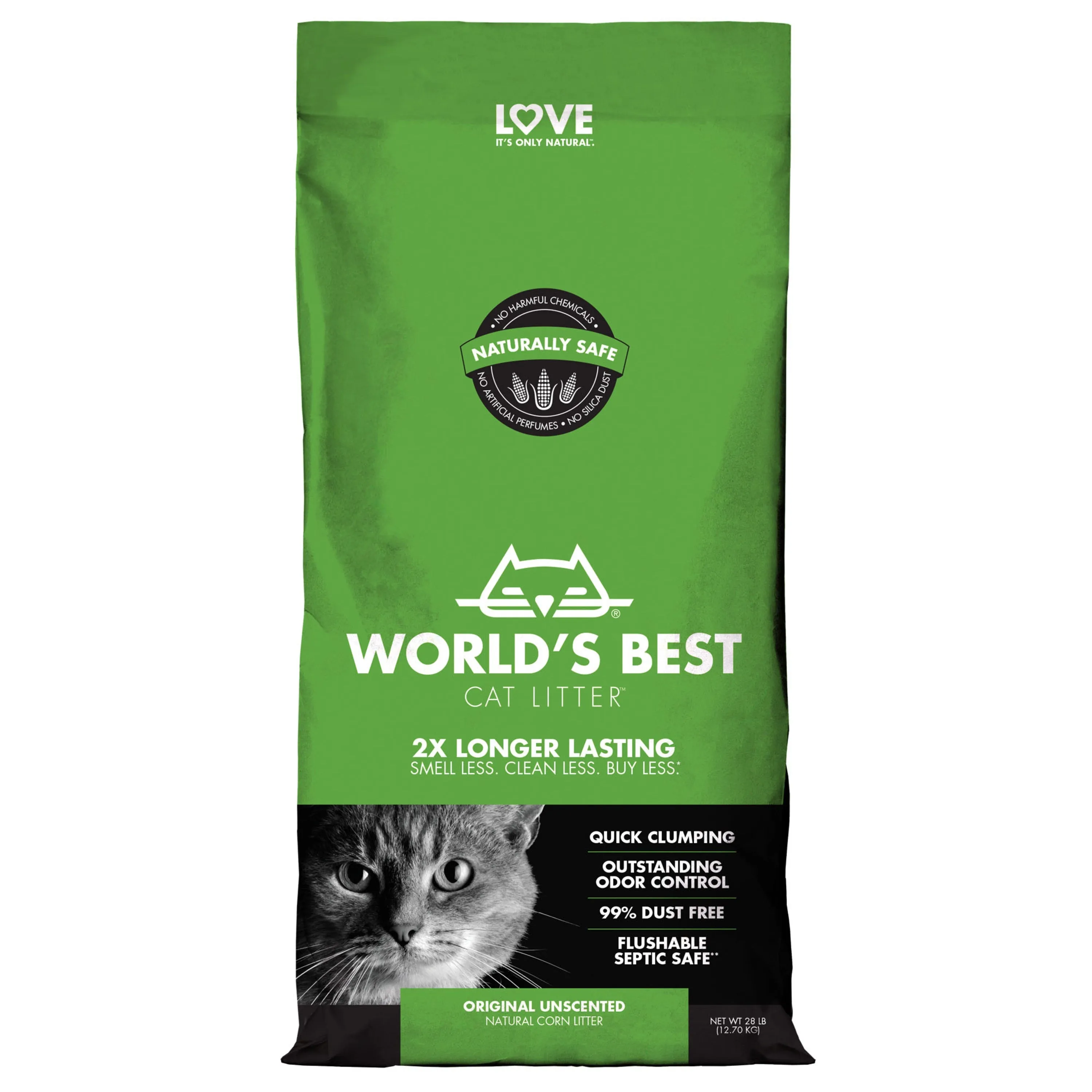 World’s Best Cat Litter Original (3 sizes)