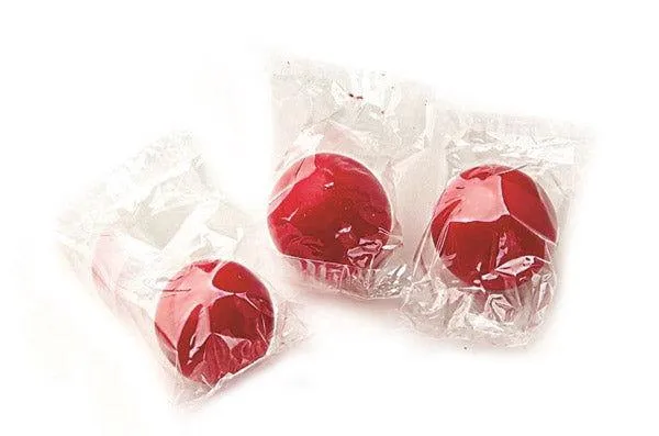 Wrapped Apple Red Gumballs