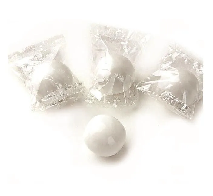 Wrapped White Gumballs